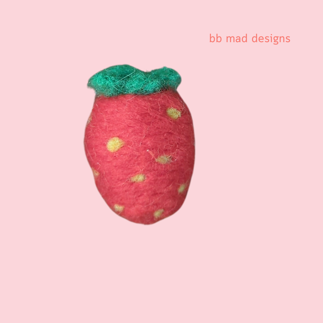 Strawberry Felting Kit