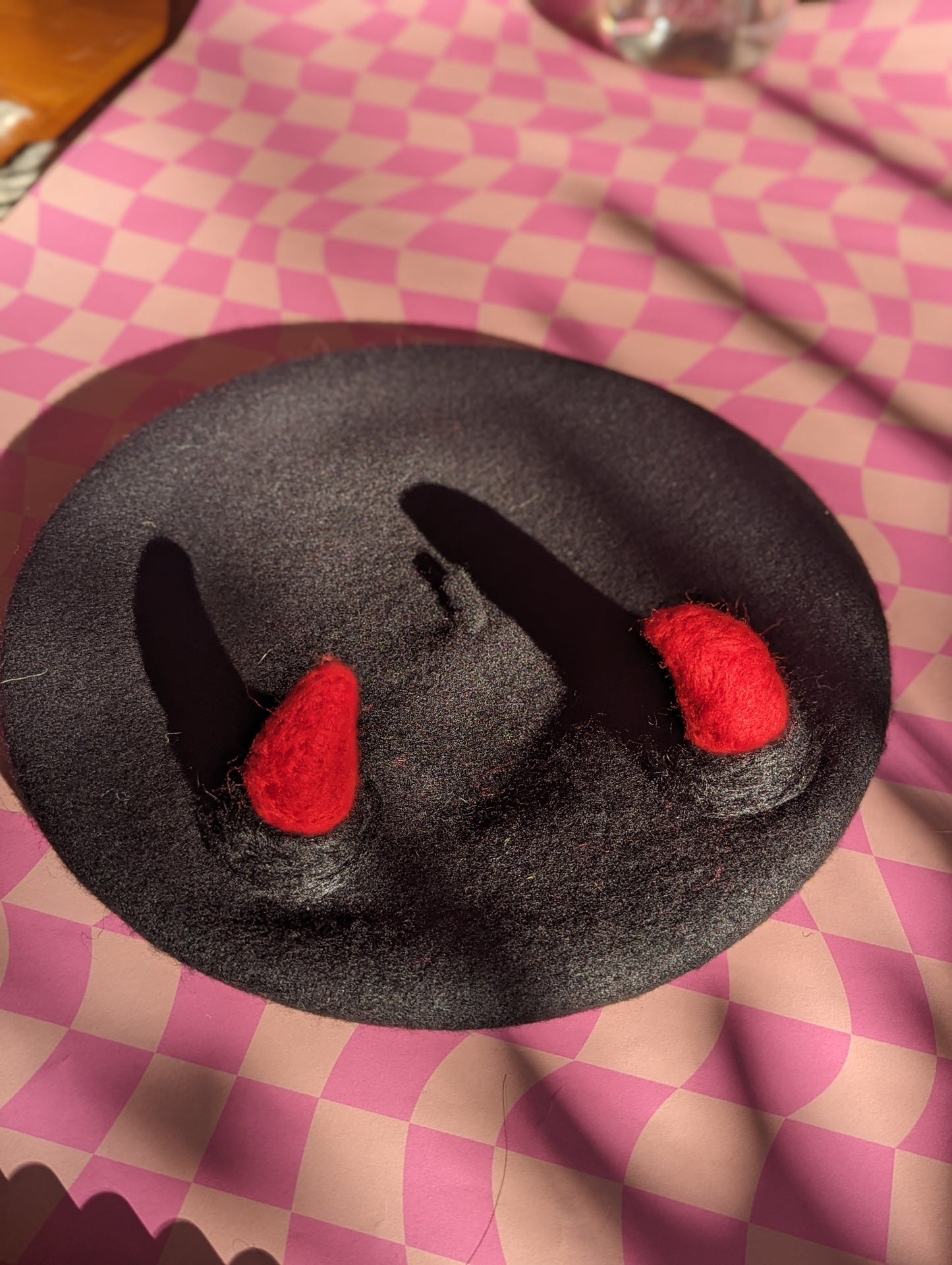 Devil Horns Monster Beret