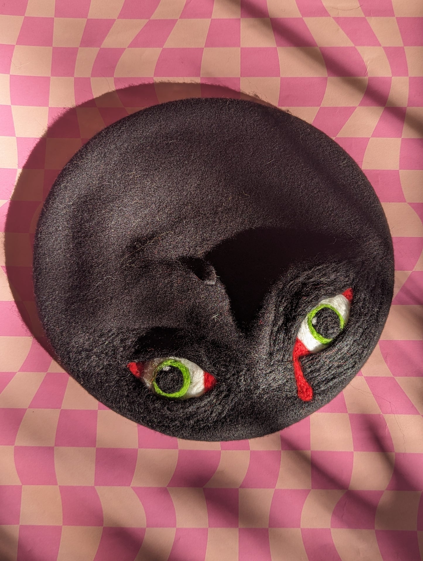 Cat Eyes Monster Beret