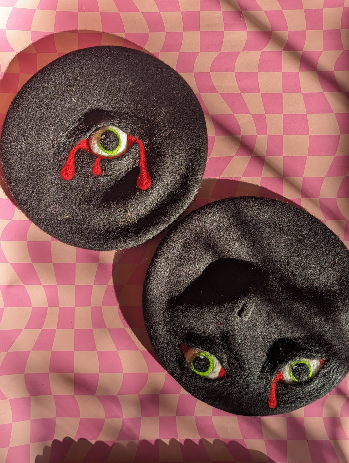 Cat Eyes Monster Beret