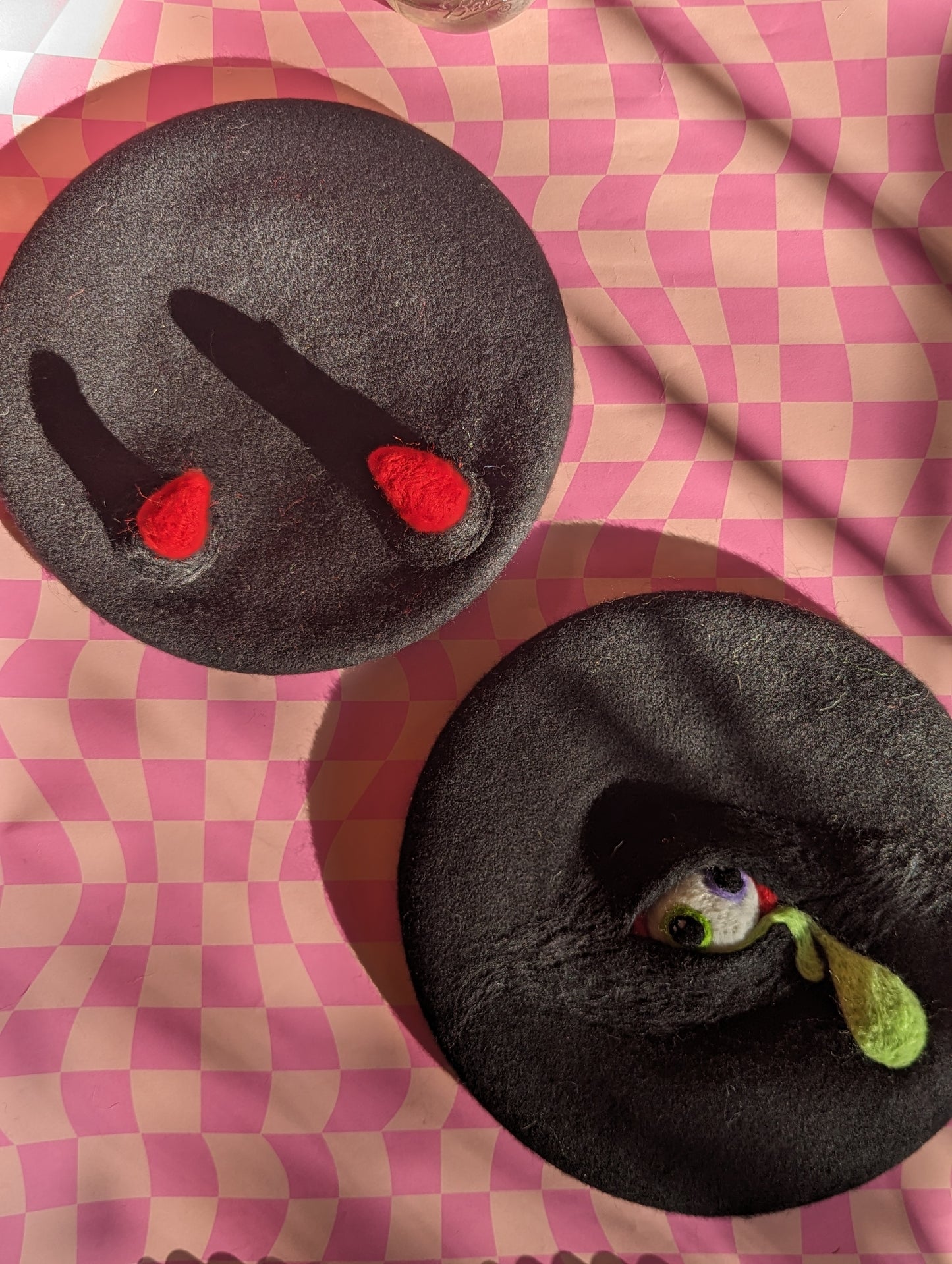 Devil Horns Monster Beret