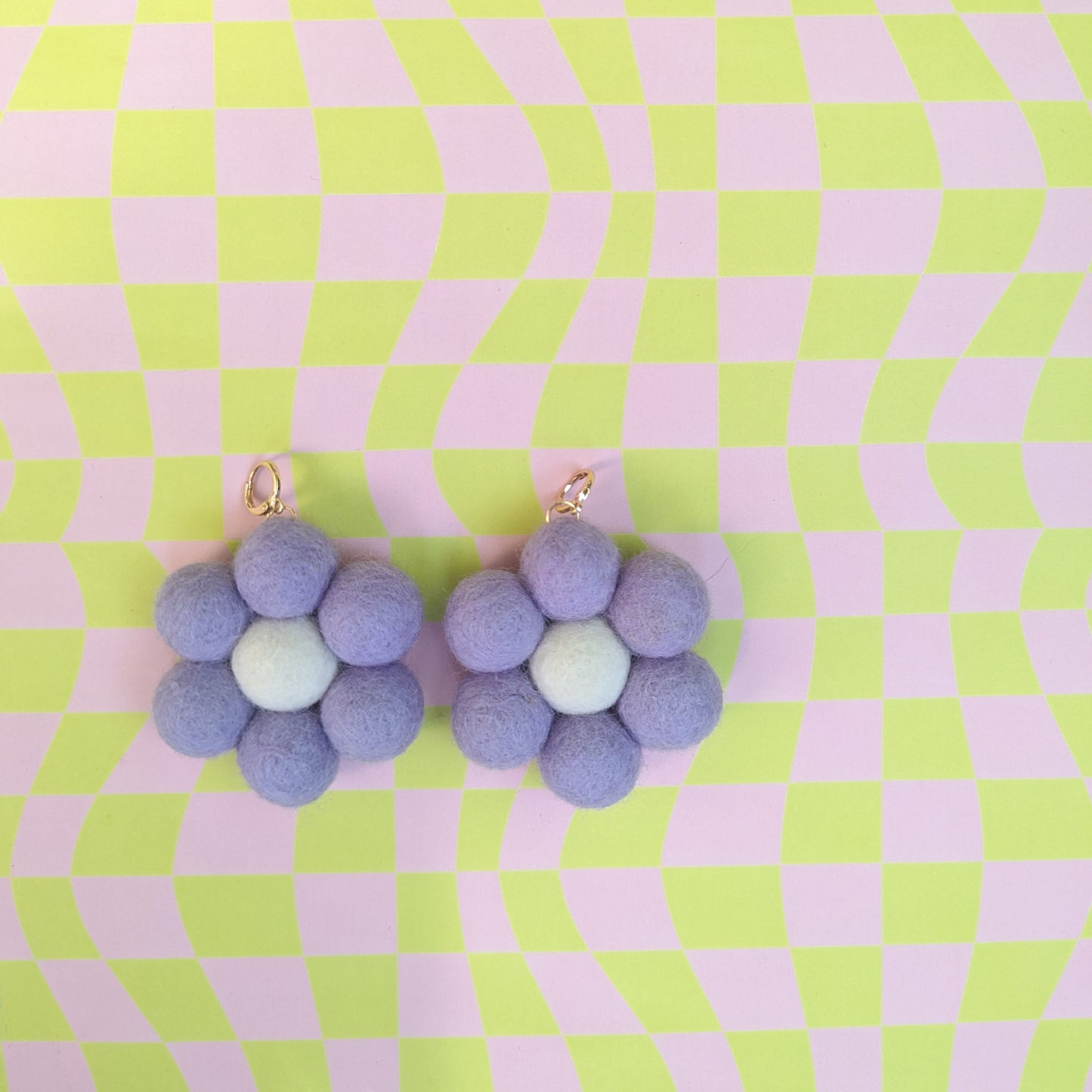 Large Flower Earrings (sale! Originally $35)