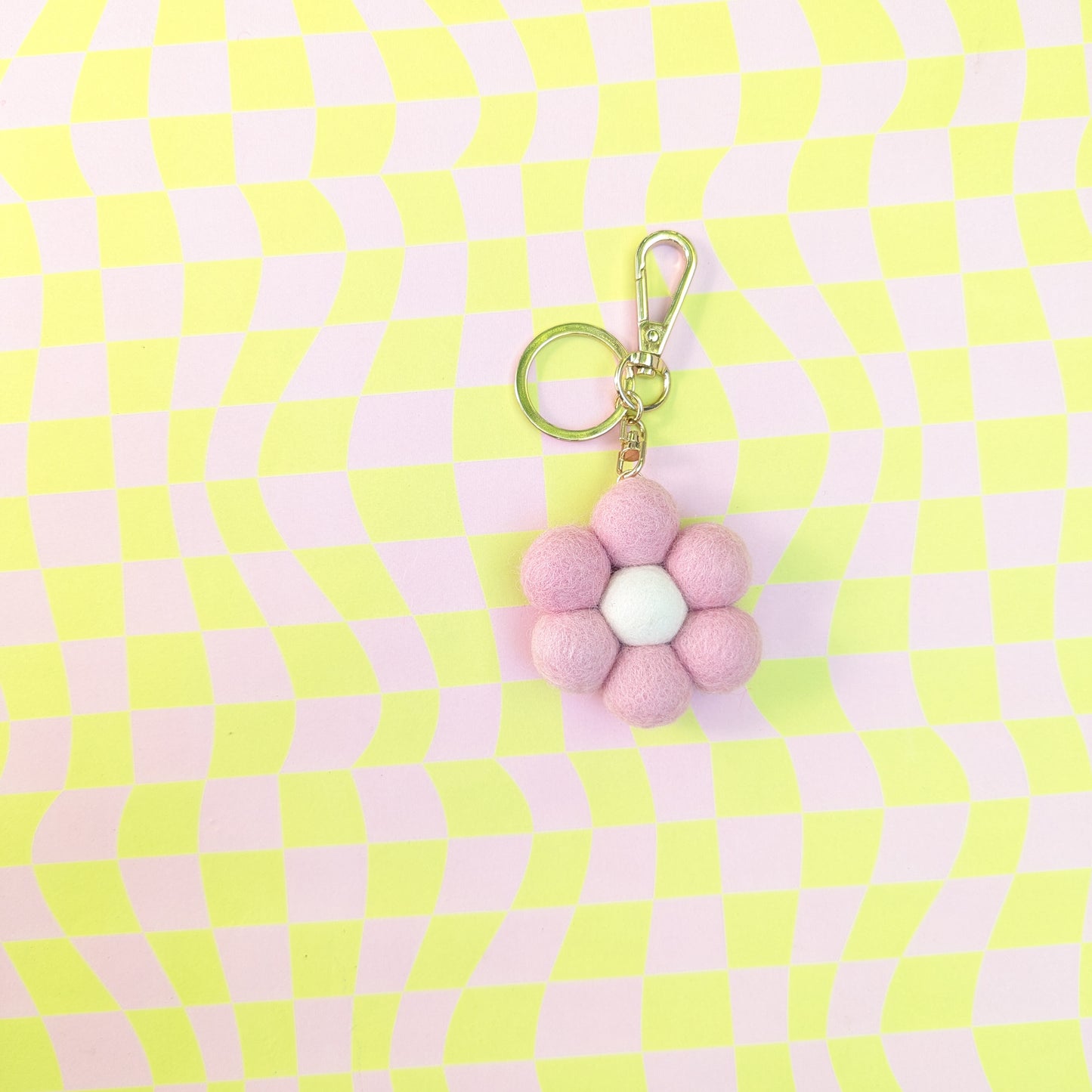 Large Flower Keychains