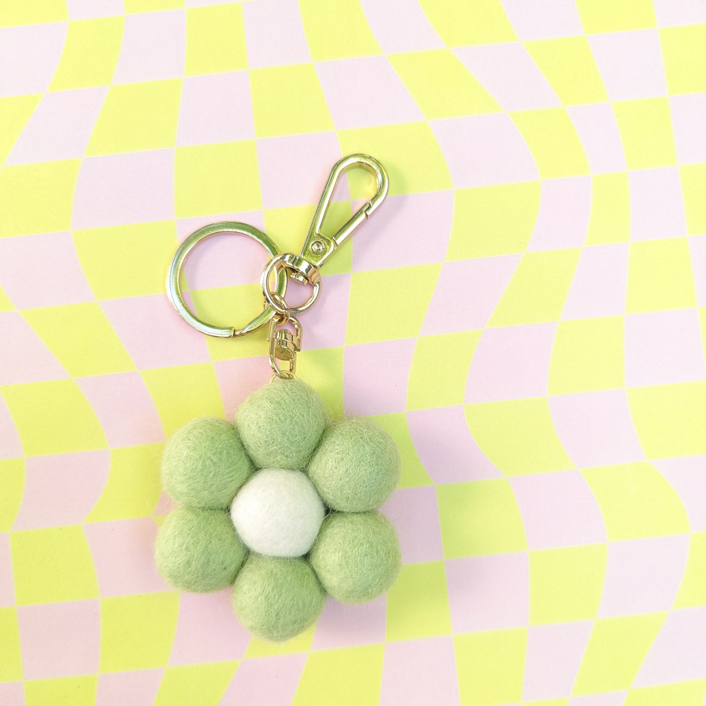 Large Flower Keychains