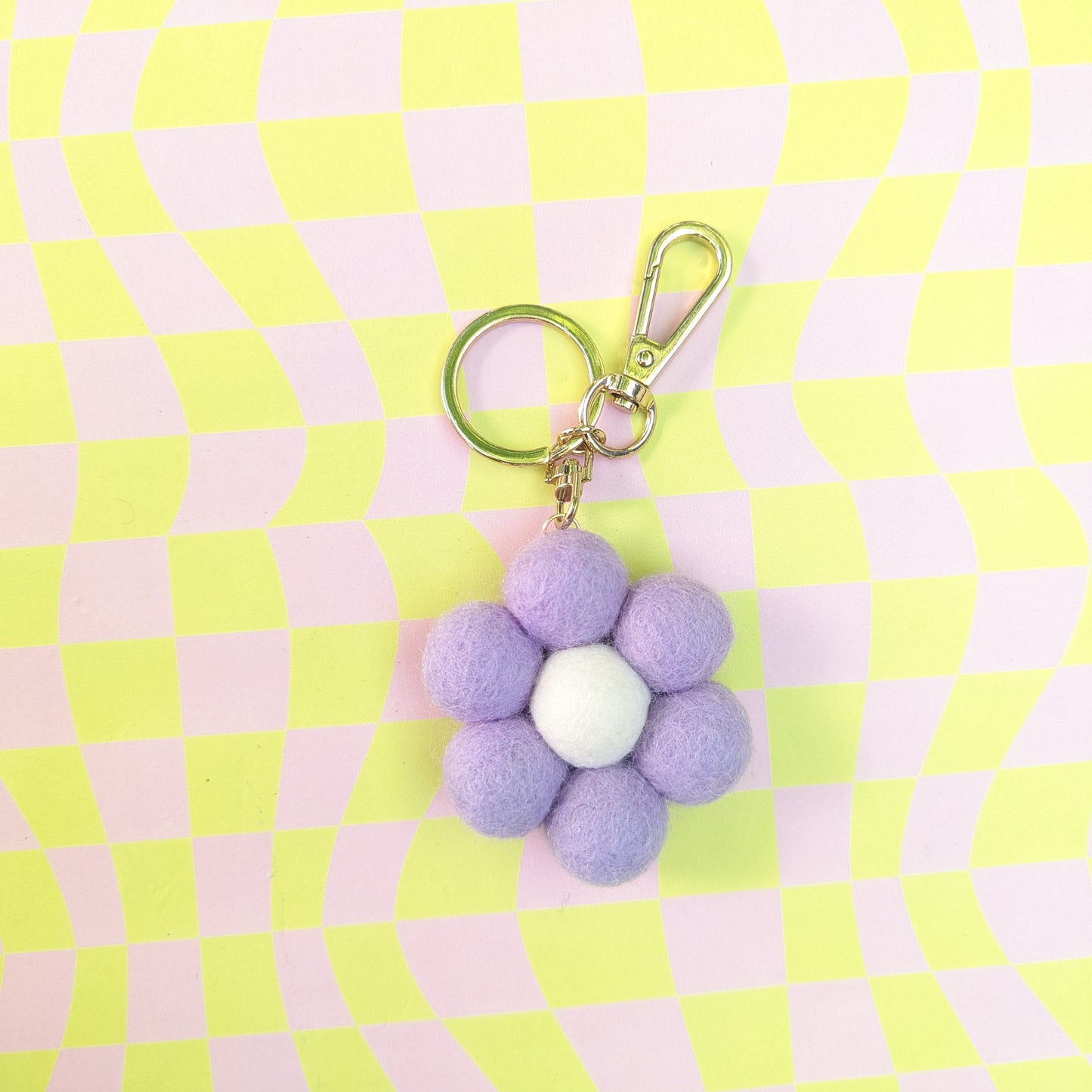 Large Flower Keychains