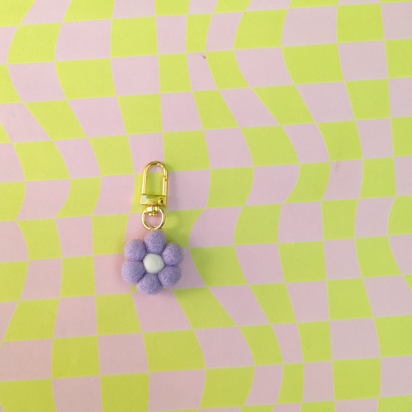 Mini Flower Keychains