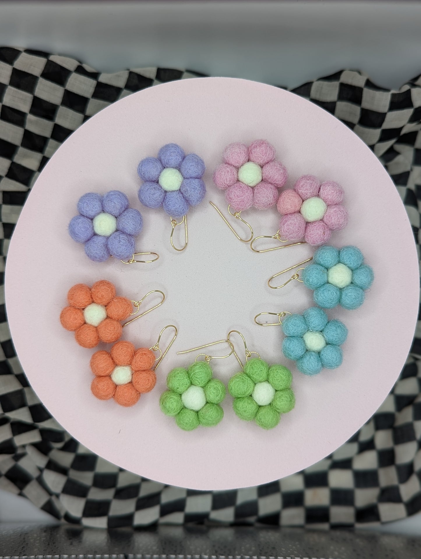 Mini Flower Earrings