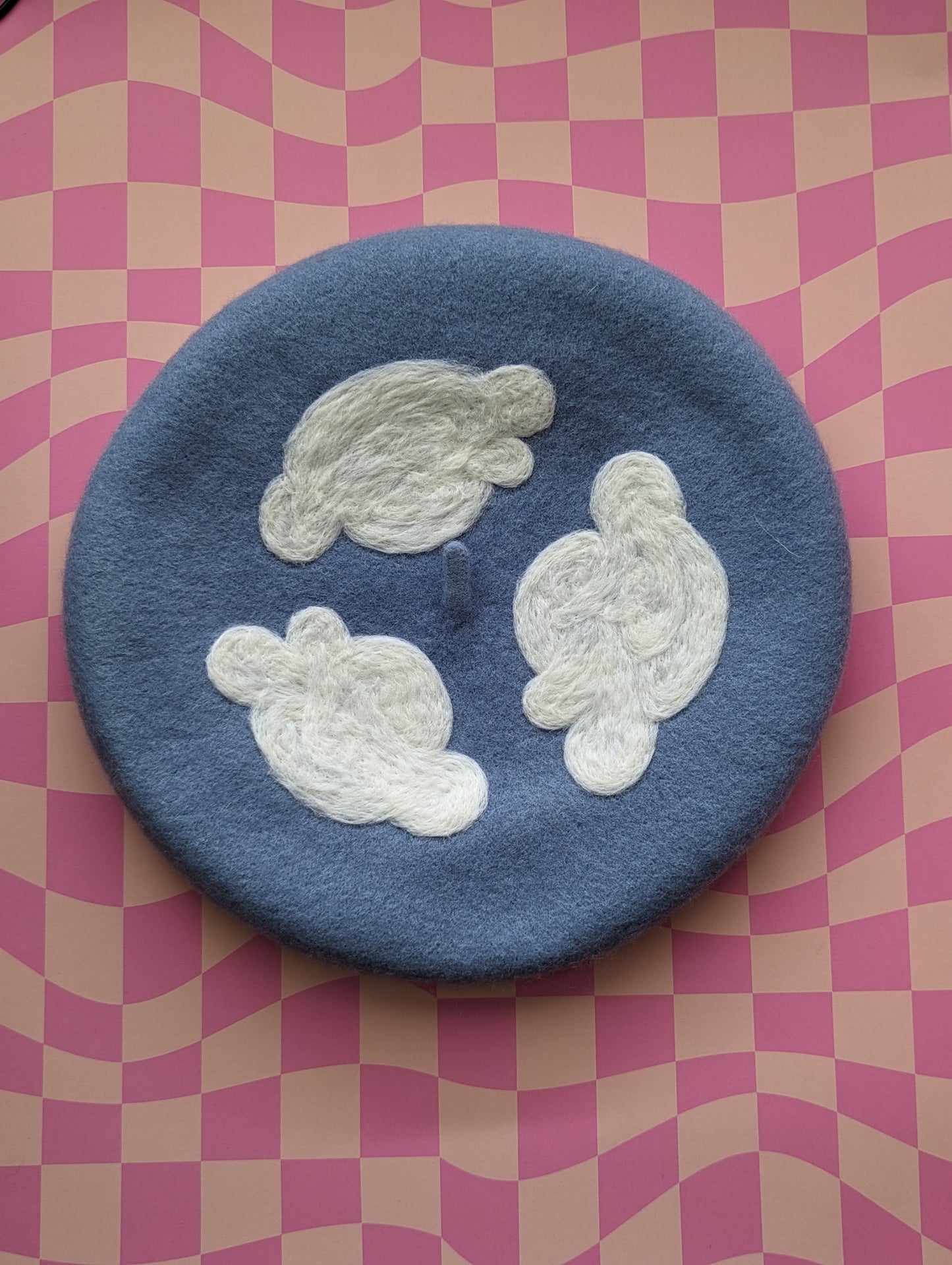Blue Cloud Beret