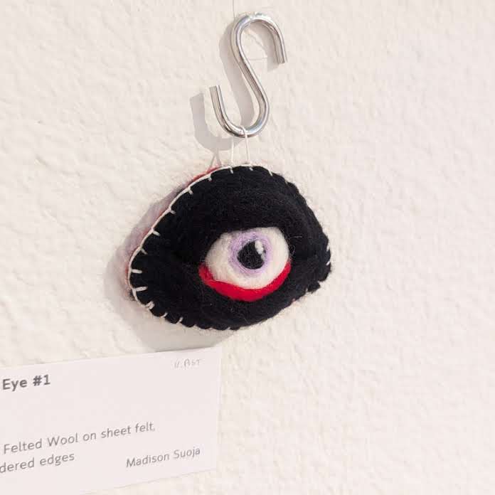 Eyeball Felting Class at The Secret Spot