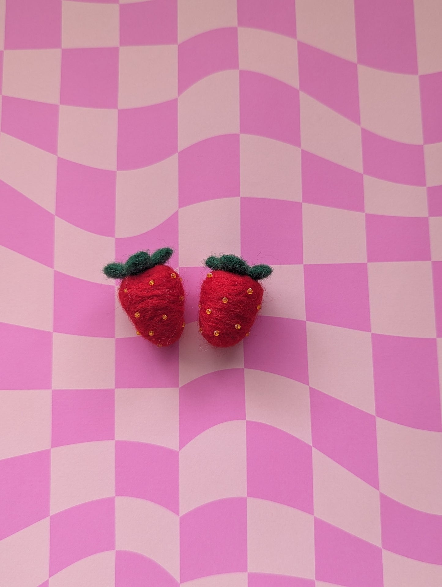 Beaded Strawberries