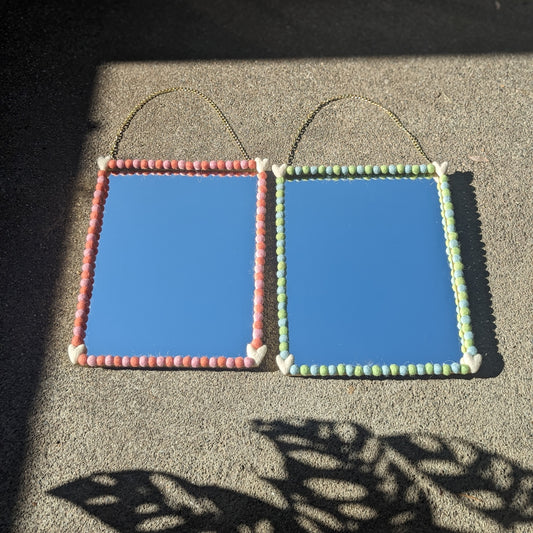 Felted Mirrors