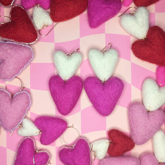 Vday Two Tier Hearts