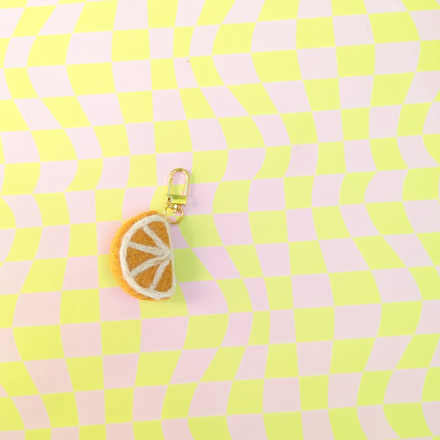 Fruit Slice Keychains