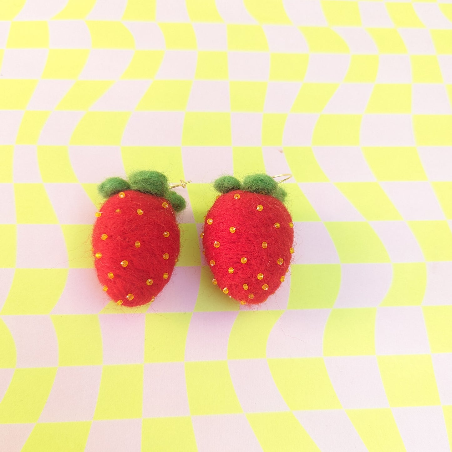 Beaded Strawberries