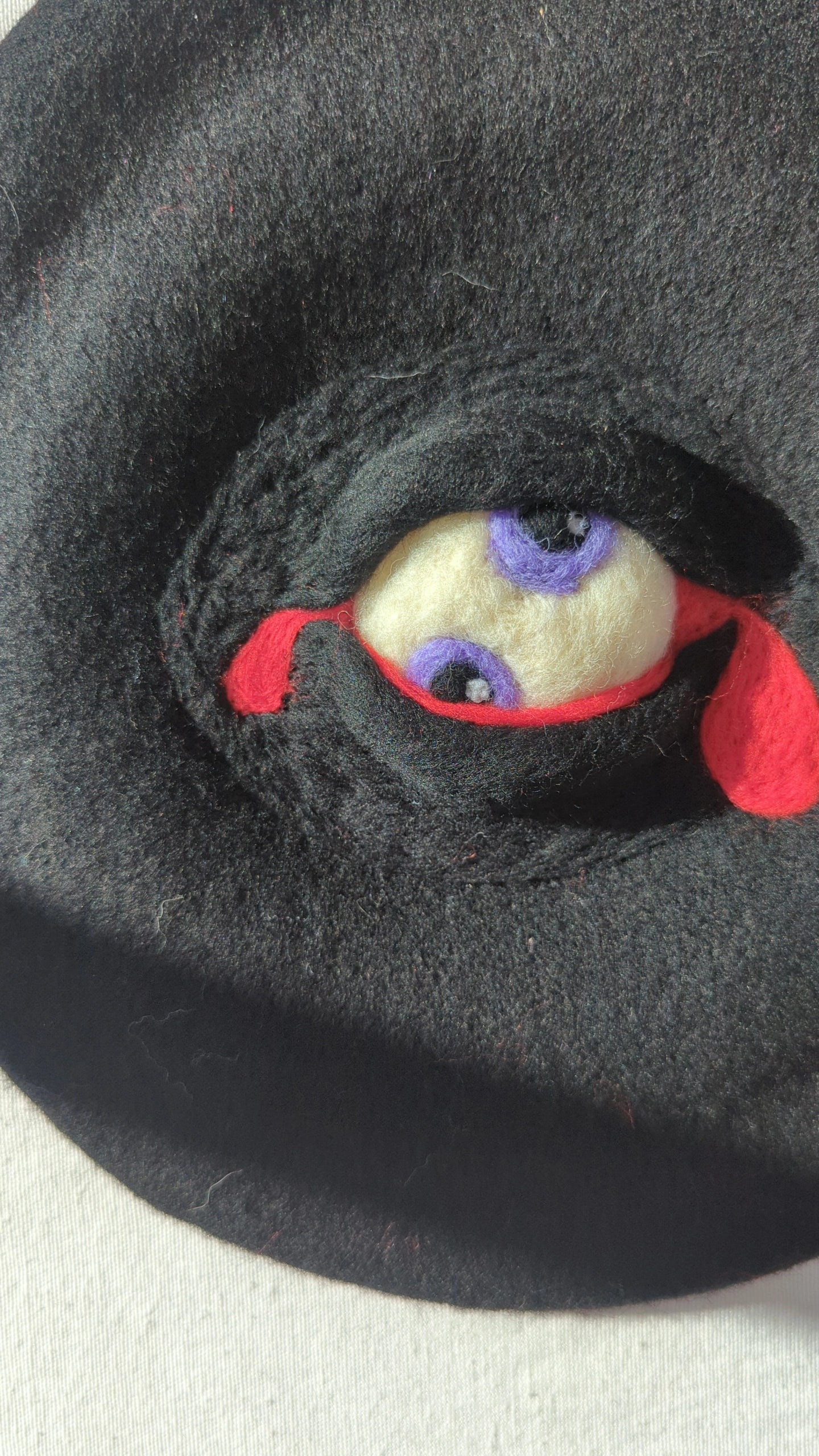 Double Iris Eye Monster Beret