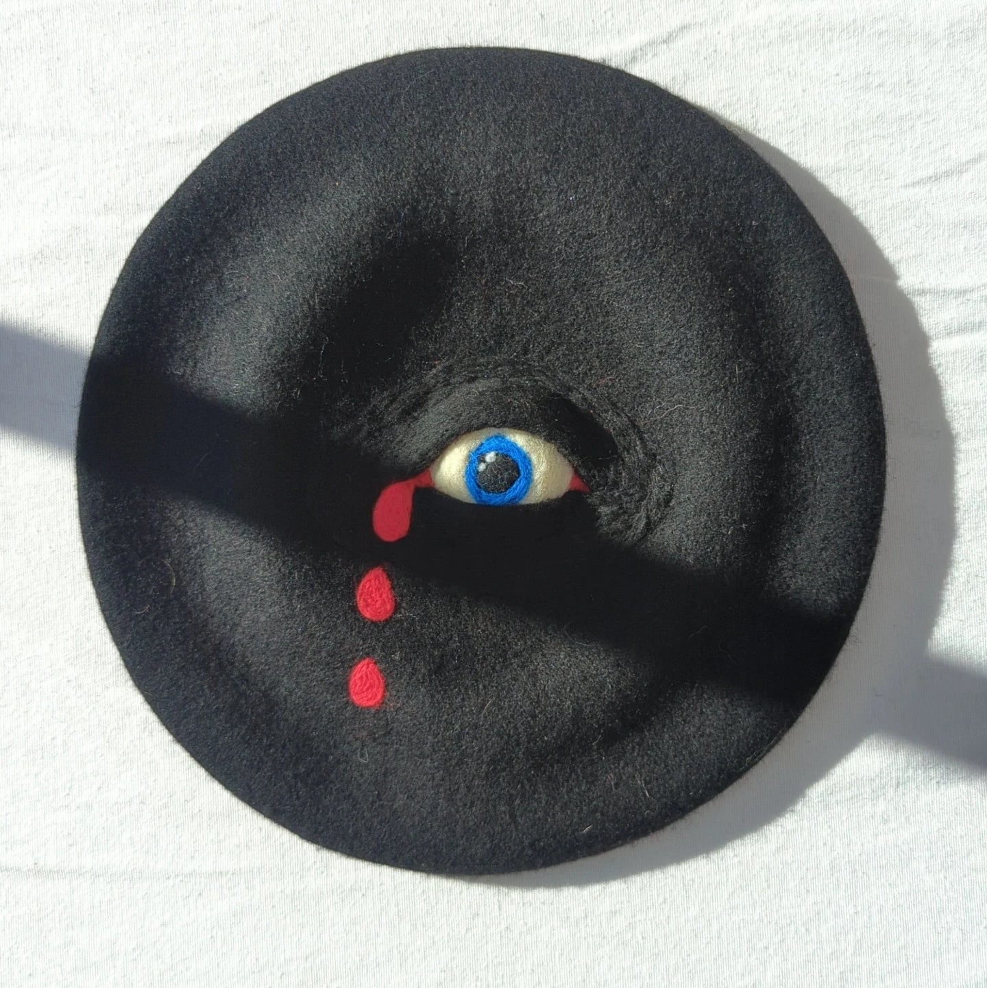 Blood Drops Eye Monster Beret